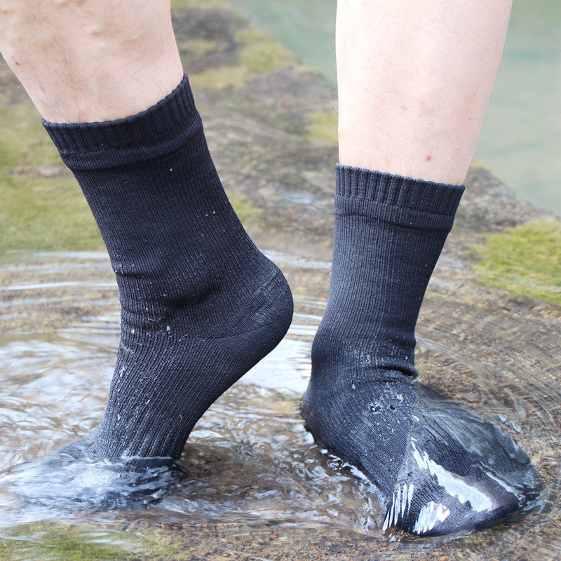 Waterproof Socks, Unisex Hiking Wading Trail Running Kayaking Crew Socks-0