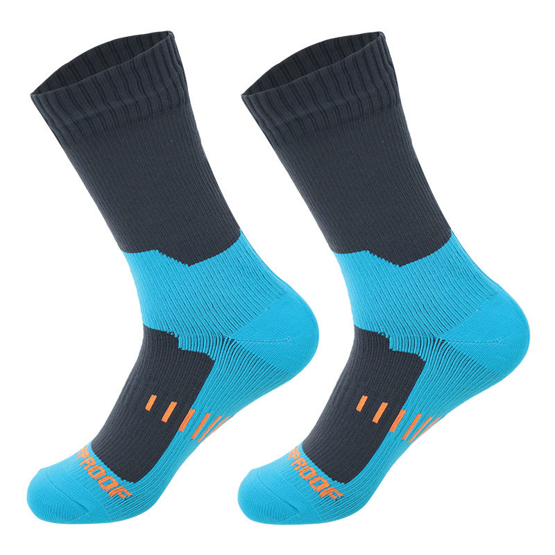 Waterproof Socks, Unisex Hiking Wading Trail Running Kayaking Crew Socks-4