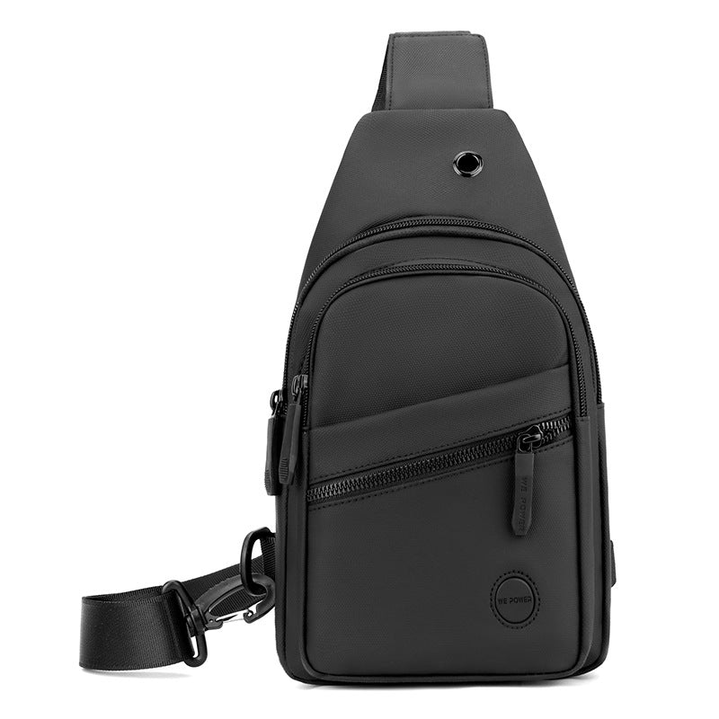 Sling Bag Crossbody Backpack: Over Shoulder Daypack Casual Cross Chest Side Pack-3