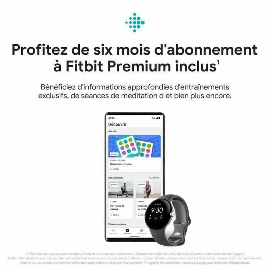 Smartwatch Google Grey Silver 1,2" 1,6"