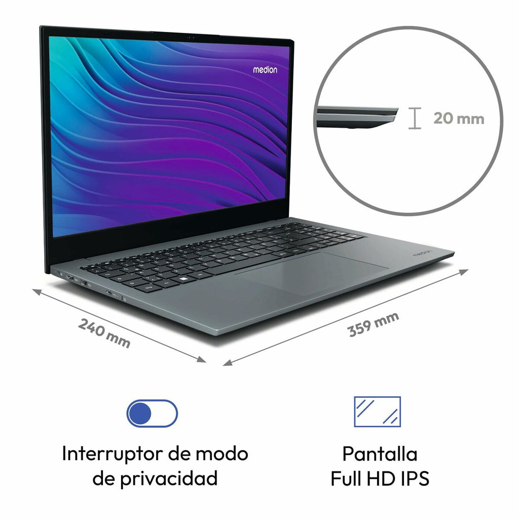 Laptop Medion E15433 1 TB SSD 32 GB RAM-1