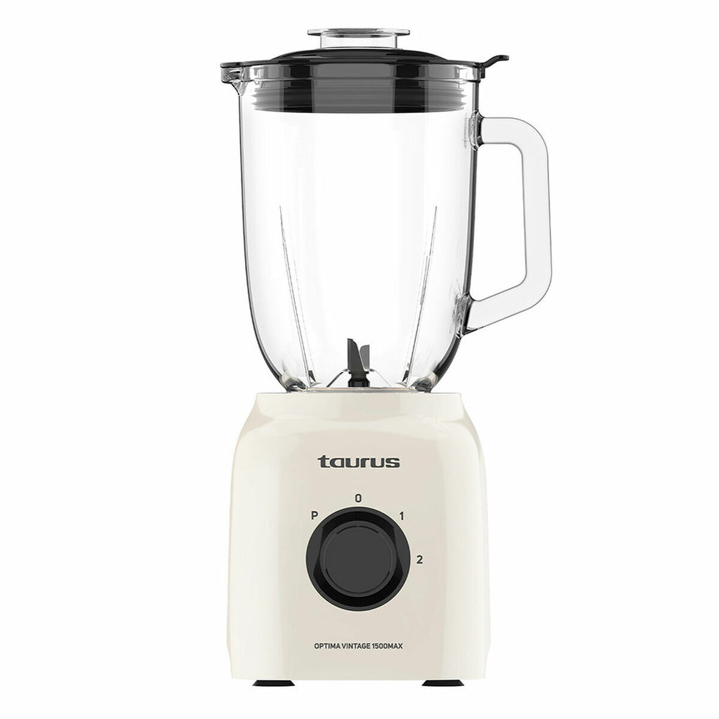 Cup Blender Taurus OPTIMA VINTAGE Cream 1,5 L