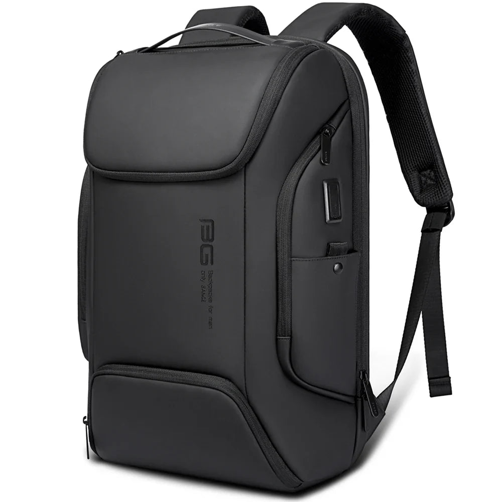 NNEOBA Business Smart Laptop Backpack Black-0