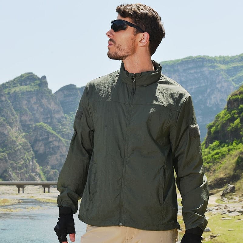 Running Thin Skin Sports Sun Protection Jacket Hooded
