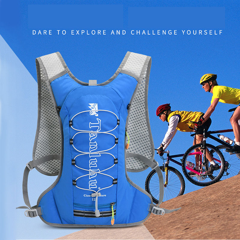 12L Outdoor Pack Bladder Knapsack Storage Hydration Pocket Backpack UltraLight Hiking Bike Riding-0