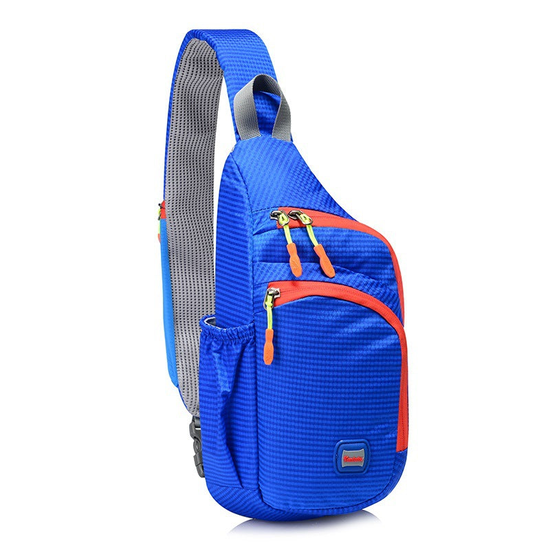 Waterproof Nylon Outdoor Sports Anti Theft Bag Climbing Hiking Cycling Bottle Holder Shoulder Cross Body Chest Bag-4