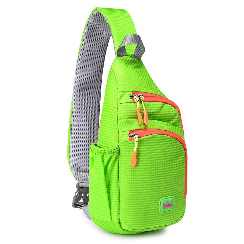 Waterproof Nylon Outdoor Sports Anti Theft Bag Climbing Hiking Cycling Bottle Holder Shoulder Cross Body Chest Bag-7