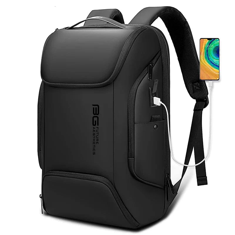 NNEOBA Business Smart Laptop Backpack Black-1