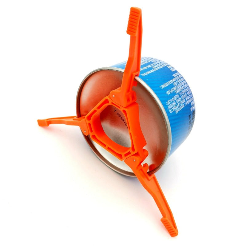 Camping Cookware Mess Kit with Mini Stove,Lightweight Pot Tank Bracket-3