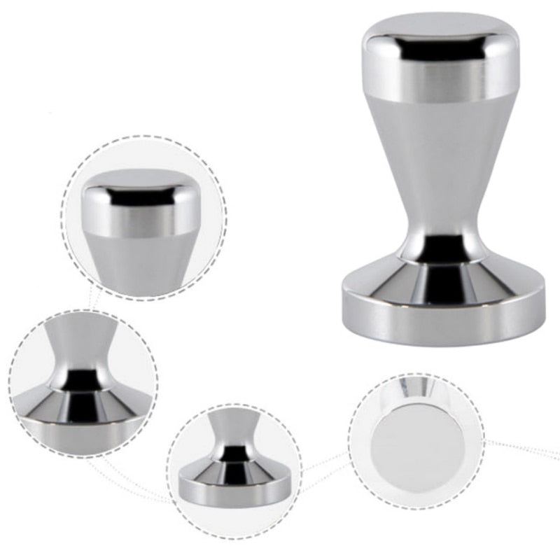 49mm/51mm/57.5mm Coffee Tamper Barista Espresso maker Grinder Handmade Coffee Machine Powder Compactor 1